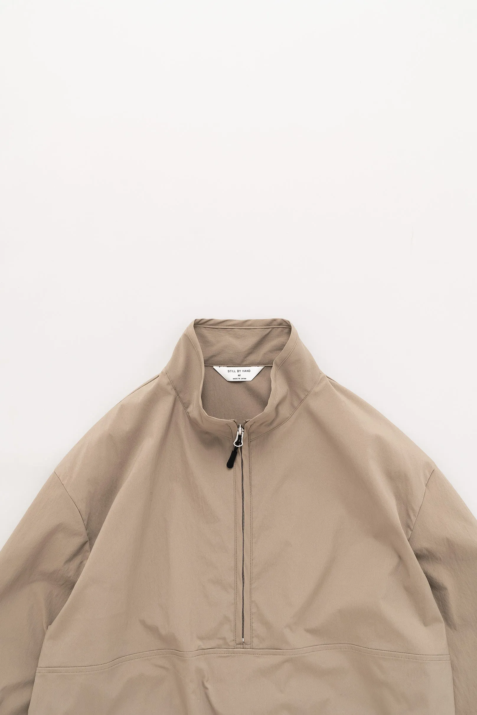 BL03244 HALF ZIP HIGH NECK ANORAK