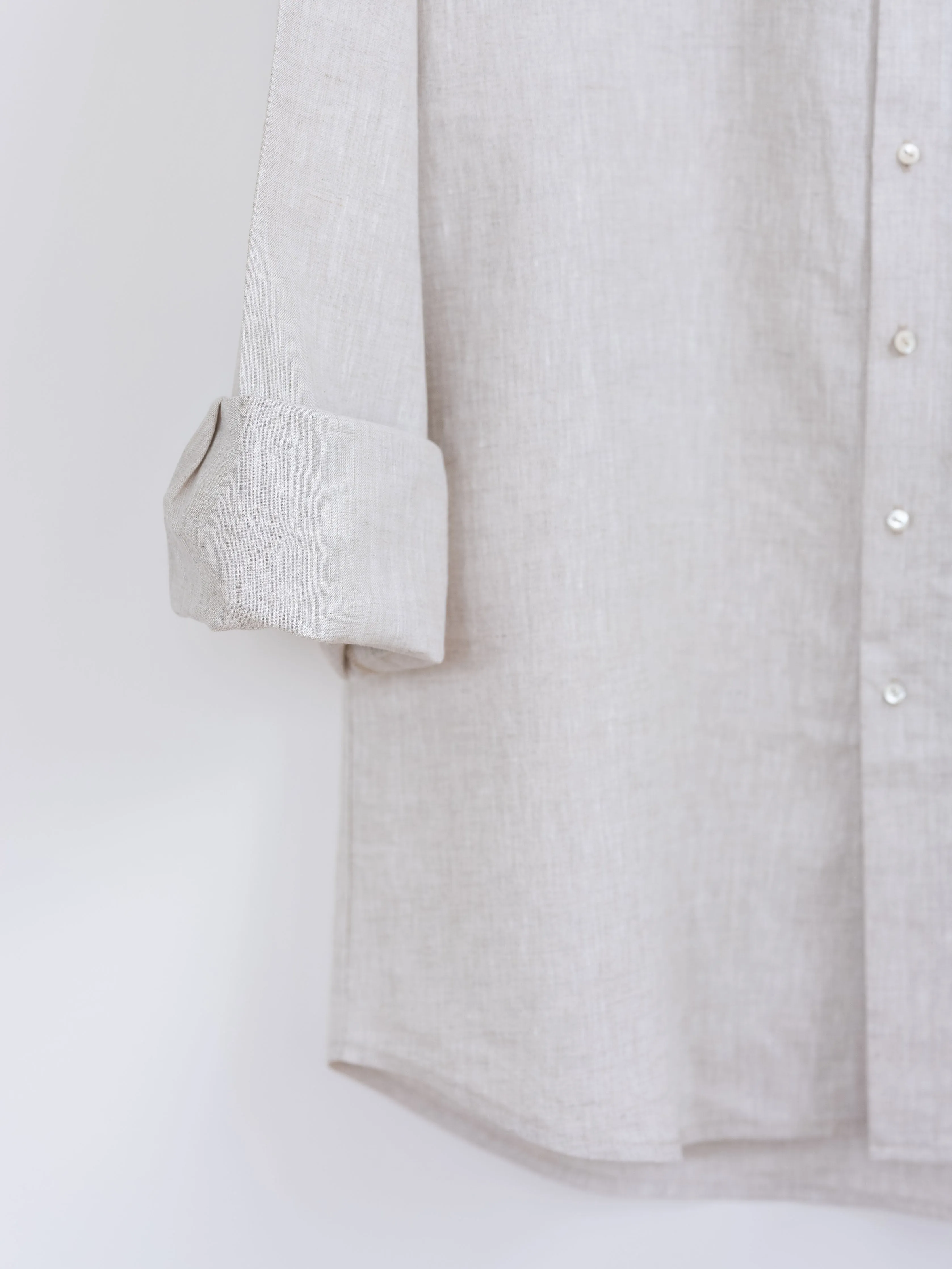 Button Down in Linen