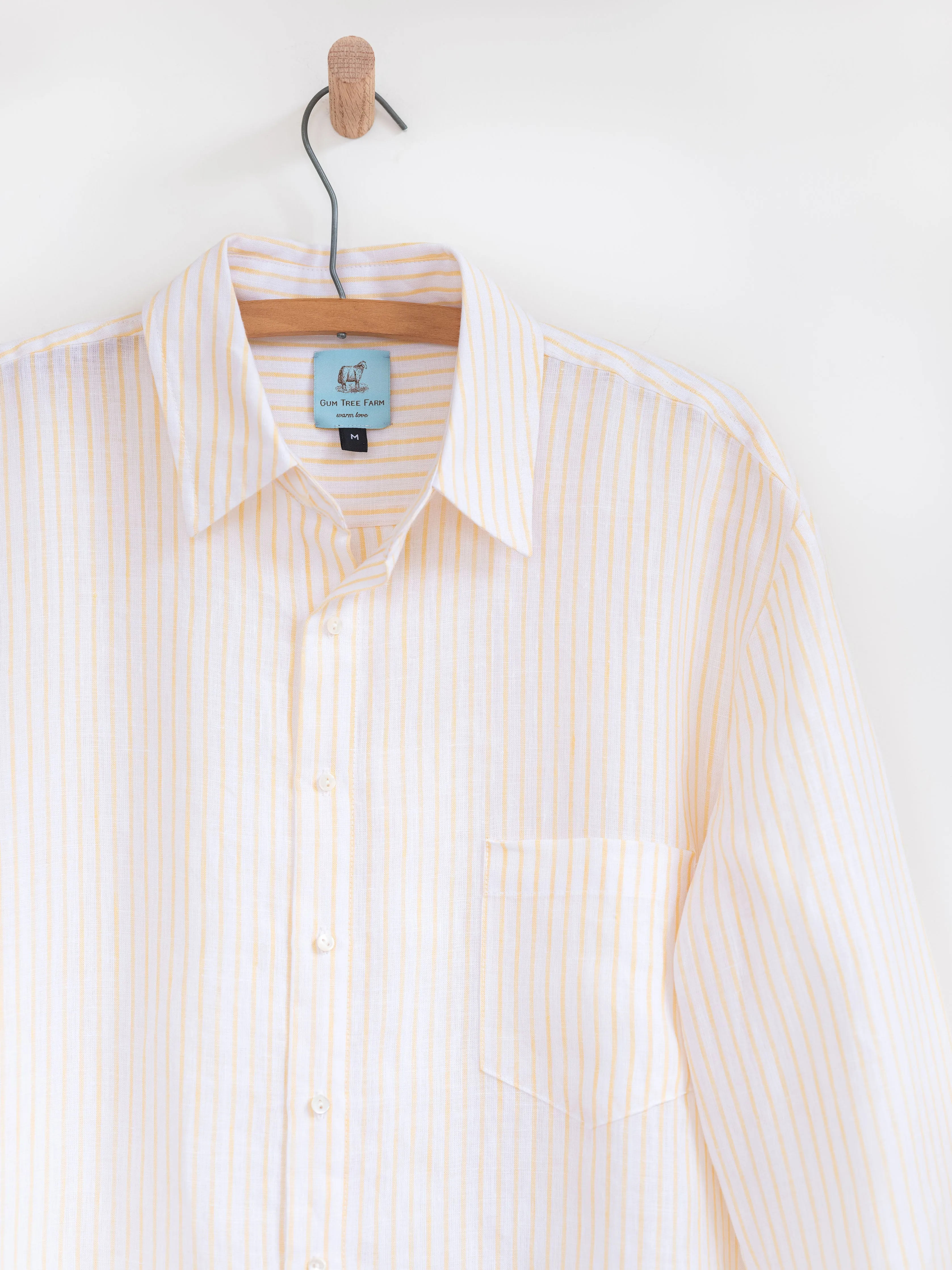 Button Down in Linen