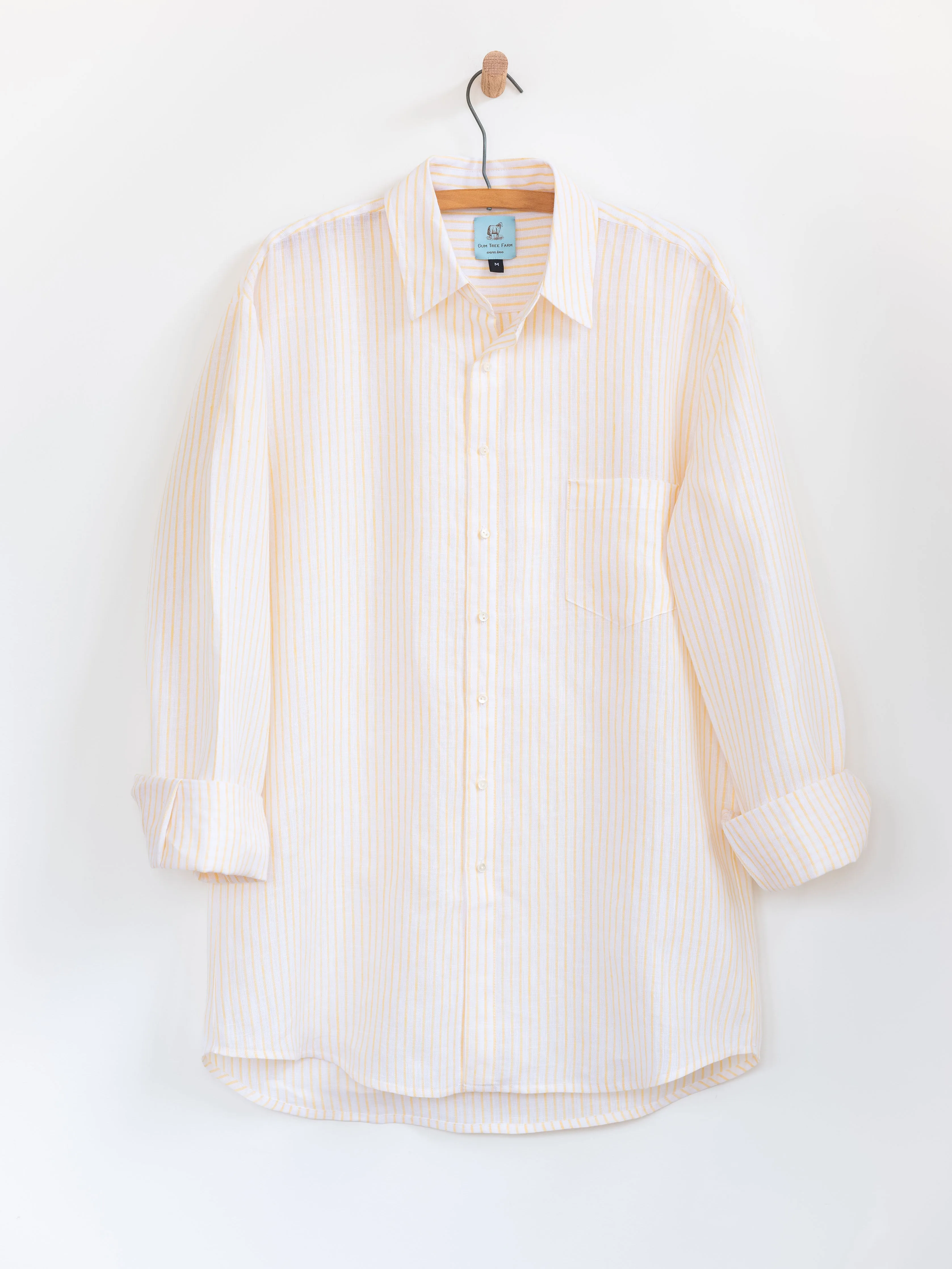 Button Down in Linen