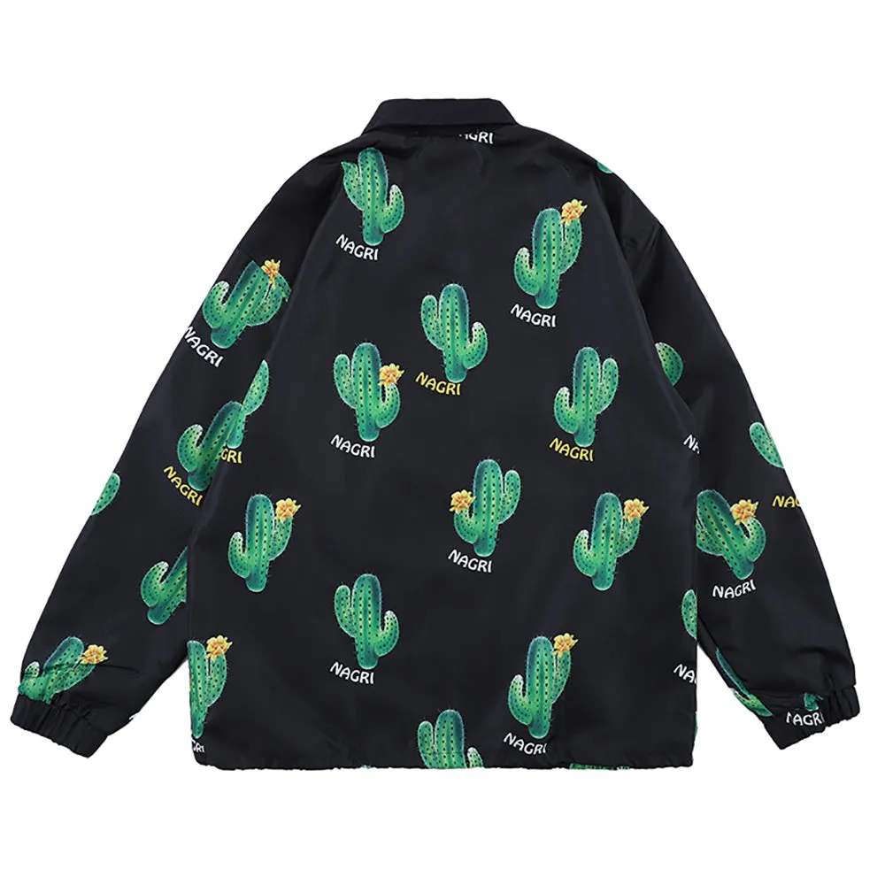Cactus Windbreaker Jacket