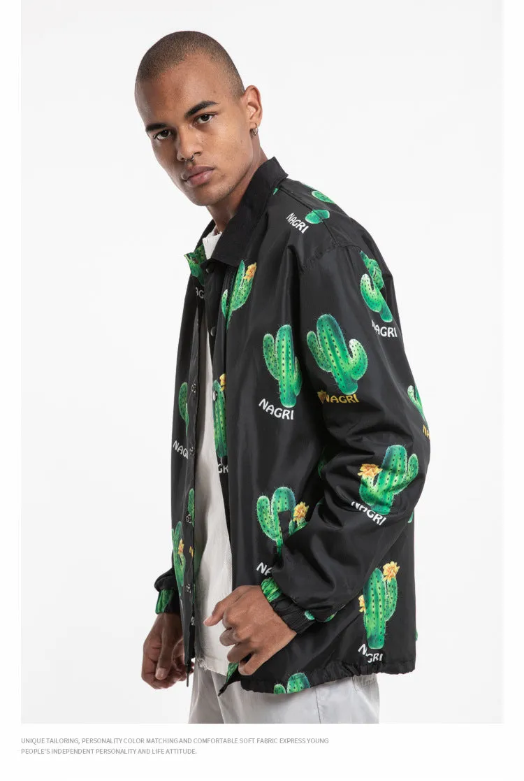 Cactus Windbreaker Jacket