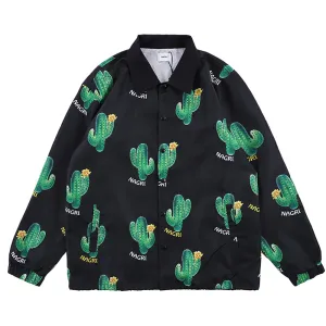 Cactus Windbreaker Jacket