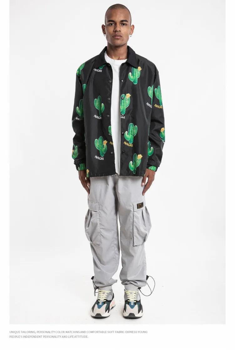 Cactus Windbreaker Jacket