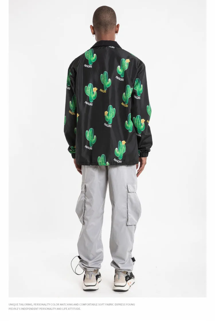 Cactus Windbreaker Jacket