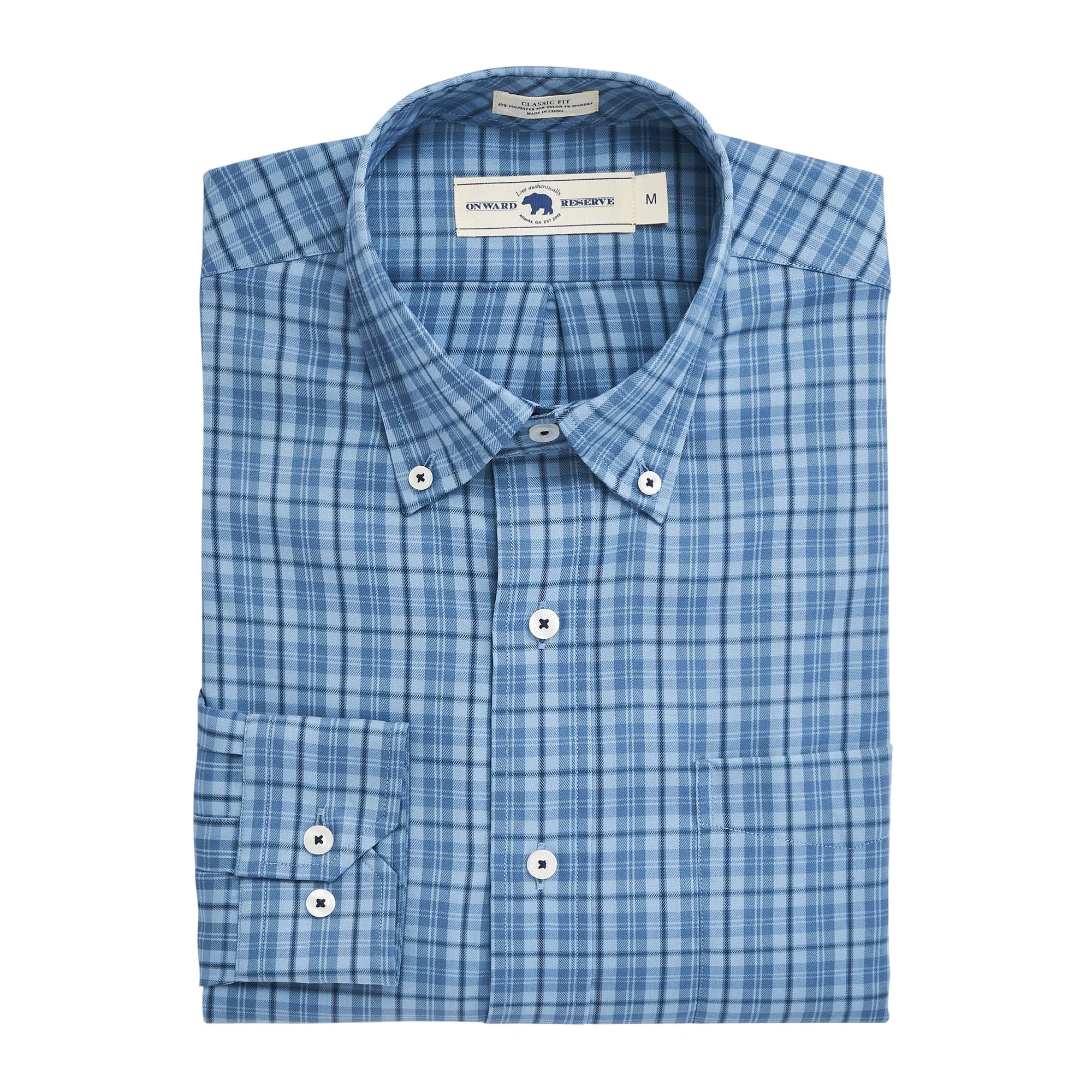 Dorrie Classic Fit Brushed Performance Twill