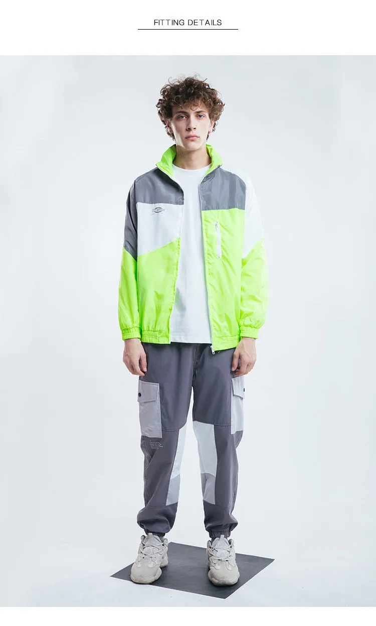 Fluorescence Windbreaker Jacket