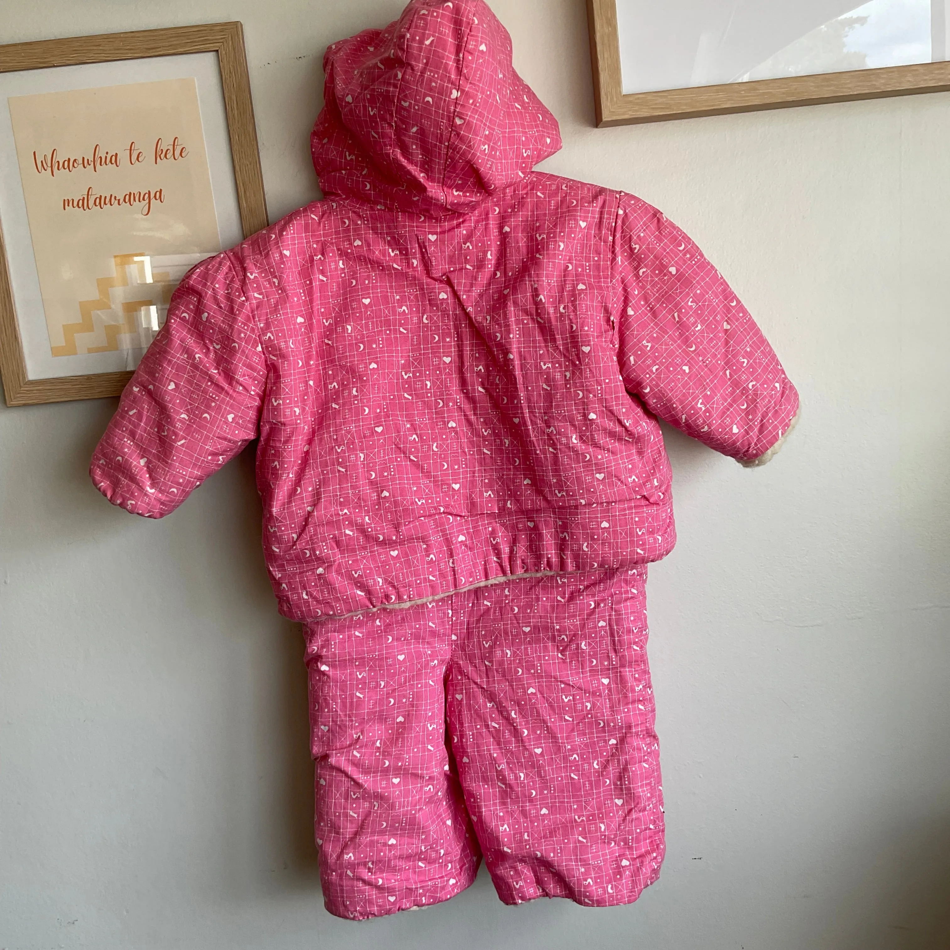 Handmade Sheepskin Winter Suit (6-18m)