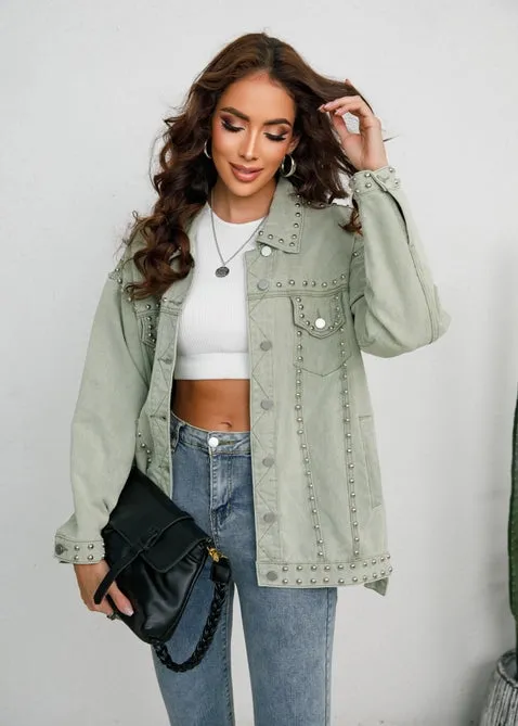 Let's Roll Studed Jacket