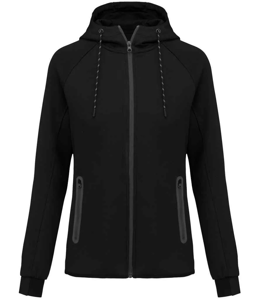 Proact Ladies Performance Hooded Jacket | Black