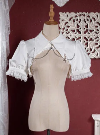 Puff Sleeve Lolita Elegant Bolero Jacket Gothic