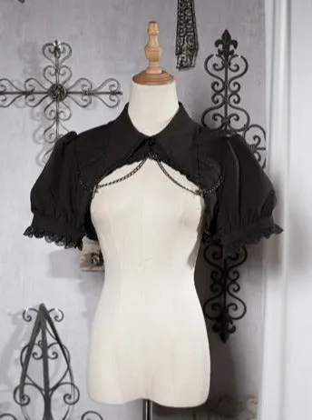 Puff Sleeve Lolita Elegant Bolero Jacket Gothic