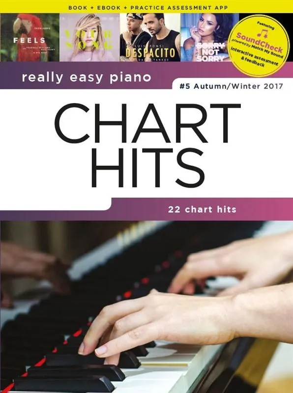 Really Easy Piano: Chart Hits Volume 5 Autumn/Winter 2017