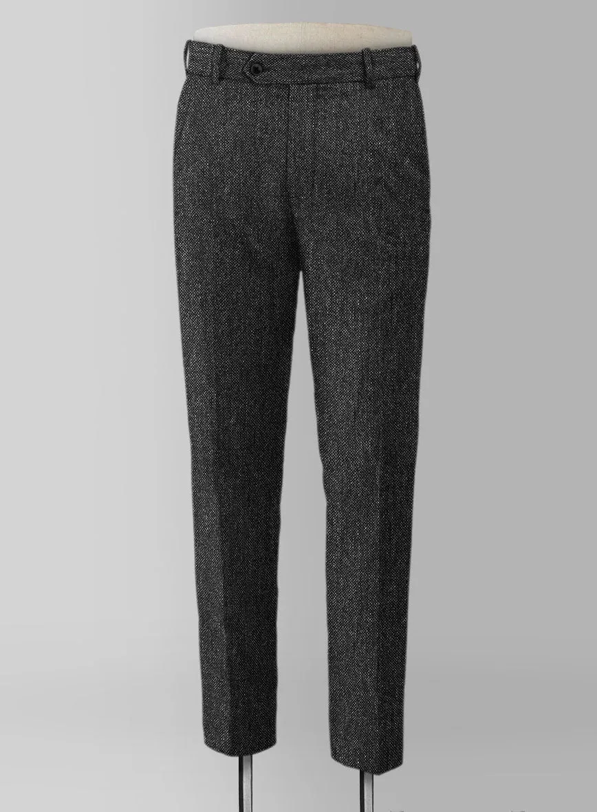 Stone Charcoal Tweed Suit